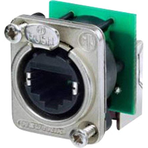 Neutrik Ne8Fdp-R Rj-45 Verde, Acciaio Inossidabile Cavo Di Collegamento