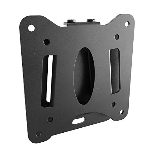 Ricoo Supporto Monitor Muro F0711 Fisso Slim Sottile Schermo Pc Universale 13-27" (33-69 Cm) Staffa Piatta Televisore Led Lcd Vesa 75 X 75-100 X 100