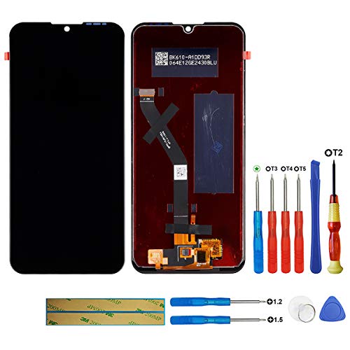 Swark Display Lcd Compatibile Con Huawei Y6 2019 Mrd-Lx1F, Mrd-Lx1, Mrd-Lx3 Y6 Prime 2019 Y6 Pro 2019 Mrd-Lx2 Nero (Senza Cornice), Display Lcd Touch