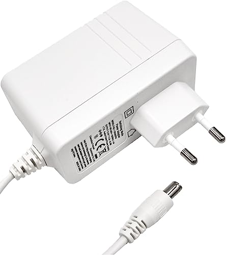Gequdio Gnx-42 - Alimentatore Di Rete 12 V/3,5 A, Compatibile Con Tutti I Router Avm Fritzbox Wlan – Cavo Di Alimentazione Extra Lungo 2,5 M – Adatto