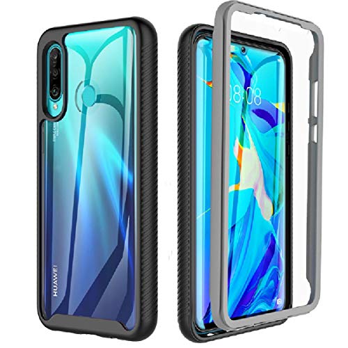 Cover Huawei P30 Lite, Cover Huawei P30 Lite New Edition Trasparente Antiurto 360° Protettiva Con Tpu Incorporato Pellicola Protettiva Integrata Case