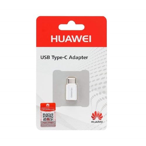 Huawei Ap52 Adattatore Usb/Usb-C, 5V/2A, Grigio
