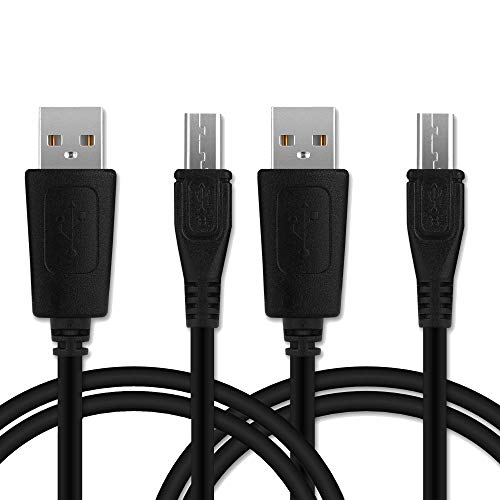 Cellonic 2X Cavo Usb Del Tipo Micro-Usb Langer Stecker Compatibile Con Blackview Bv4900, Bv4900S, Bv5500, Bv5500 Plus, Bv6000 1A Cavetto Per Telefono 