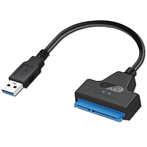 Anmete Adattatore Usb 3.0 A Sata Convertitore E Esterno Usb 3.0 A Sata Per 2.5 Pollici Hdd Ssd Supporto Uasp Sata Iii Cavo Usb A Sata Adapter Hard Dri