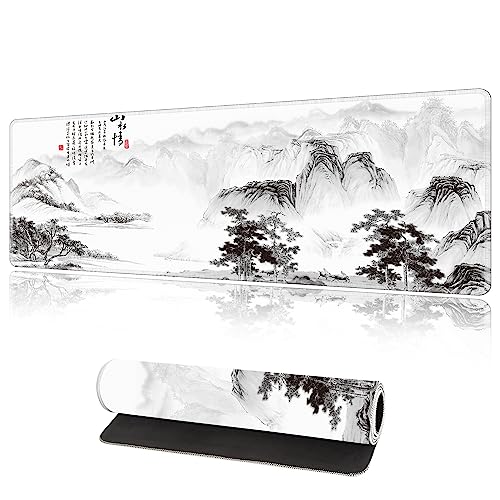 Ll-Coeur Xxl Paesaggio Tappetino Per Mouse Pad Gaming Computer Scrivania Desk Mat (800 X 300 X 3 Mm, Paesaggio 2)