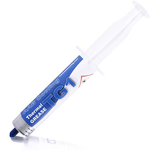 Aabcooling Thermal Grease 1-25G - 4.8 W/Mk - Una Pasta Termoconduttiva Con Elevata Conducibilità, Professionale Per Cpu E Gpu, Raffreddamento Cpu, App