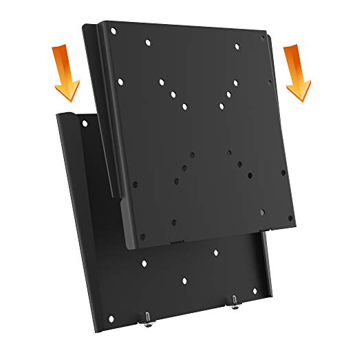 Ricoo Supporto Monitor Muro F0522 Fisso Slim Sottile Schermo Pc 15-32" (38-81 Cm) Staffa Piatta Universale Televisore Led/Lcd Vesa 50 X 50-200 X 200
