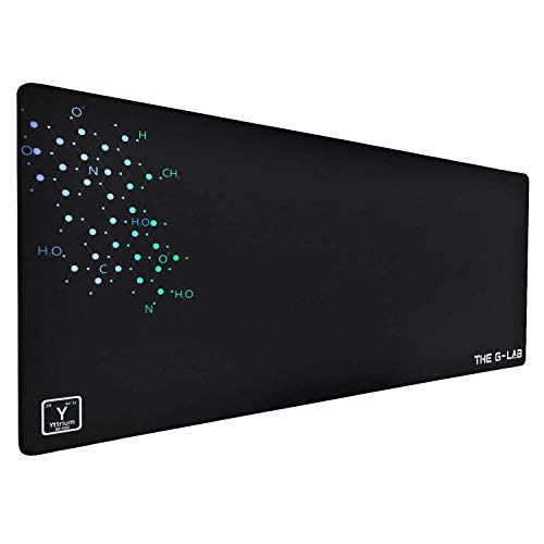 The G-Lab – Pad Yttrium – Tappetino Per Mouse Antiscivolo Xxl 900 X 400 X 4Mm Per Mouse, Tastiere E Accessori Gaming, Nero