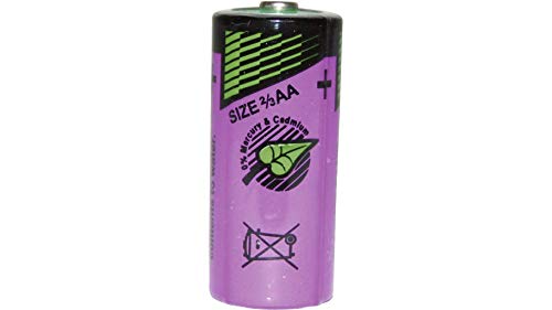 Tadiran Batteries Sl 761 S Spezial-Batterie 2/3 Aa Lithium 3.6V 1500 Mah 1St.
