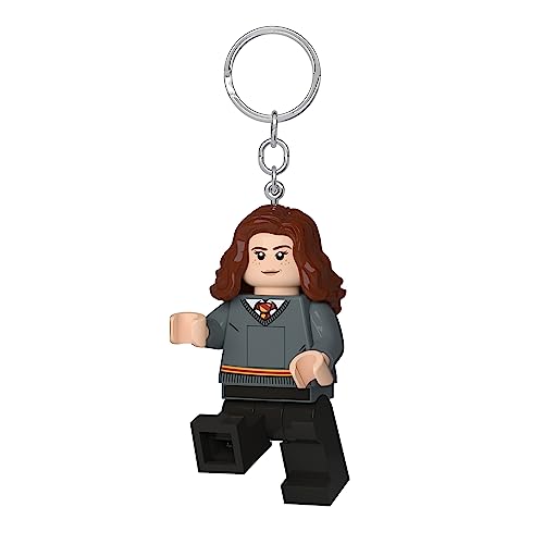 Lego Harry Potter - Torcia Led Portachiavi Hermione Per Potterheads - Figura Da 76 Mm (Ke199) - 2 Batterie Cr2025 Incluse