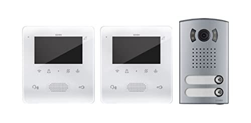 Vimar Videocitofono Kit Video 2F+ Bifam. Tab 4.3 Vivavoce 7558/E2
