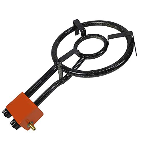Garcima 20305 Butane Gas Paellero, Ferro, Nero, 350 Mm