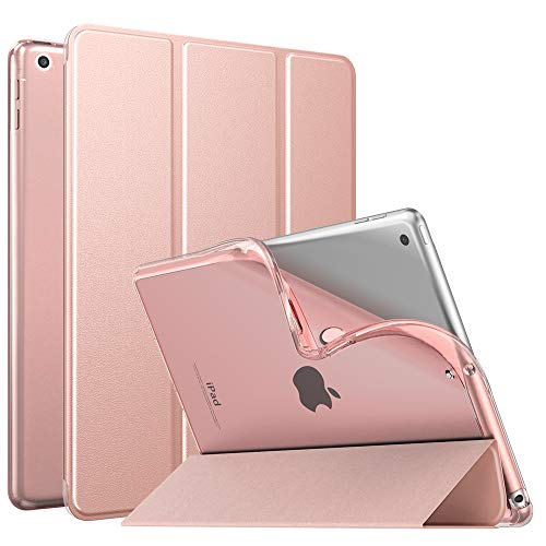Moko Cover Per Nuovo Ipad 10,2" Ipad 9A Gen. 2021/8A Gen. 2020/7A Gen. 2019, Custodia Ultra Sottile Leggero Tri-Fold Auto Sveglia/Sonno Con Retro Semi