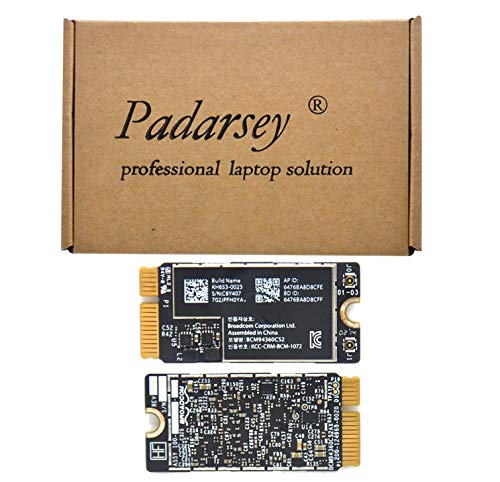 Pardarsey Bcm94360Cs2 Wifi Bluetooth Airport Wireless Card Compatibile Per Macbook Air 11" A1465 (2013, 2014, 2015) 13" A1466 (2013, 2014, 2015, 2017)