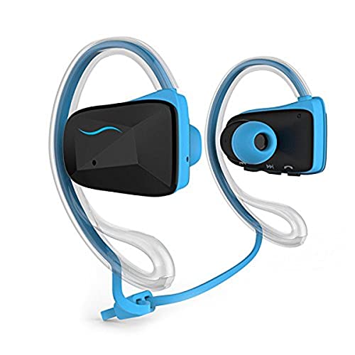 Hi-Fun Hi-Sport Auricolari, Azzurro/Nero