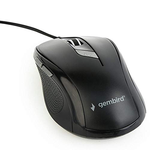 Gembird Mouse Usb Ottical/Black Mus-6B-01
