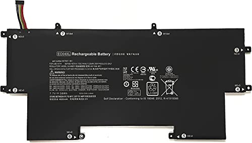 Eo04Xl E004Xl 827927-1B1 827927-1C1 828226-005 Hstnn-I73C Hstnn-Ib71 Hstnn-Ib7I Sostituzione Della Batteria Del Laptop Per Hp Elitebook Folio G1 Serie