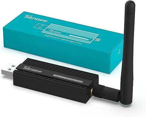 Sonoff Zigbee Usb Dongle Più 3.0 Sma Interfaccia Esterna Antenna Universale Gateway, Pre-Installato Con Z-Stack 3.X.0 Coordinamento Firmware Per L'Ass