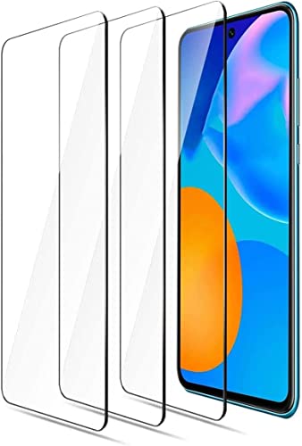 Quanen Electronic [3-Pezzi Vetro Temperato Per Huawei P Smart 2021 6.67" Pellicola Protettiva [Durezza 9H][ Anti Graffio[Senza Bolle] Pellicola Protet