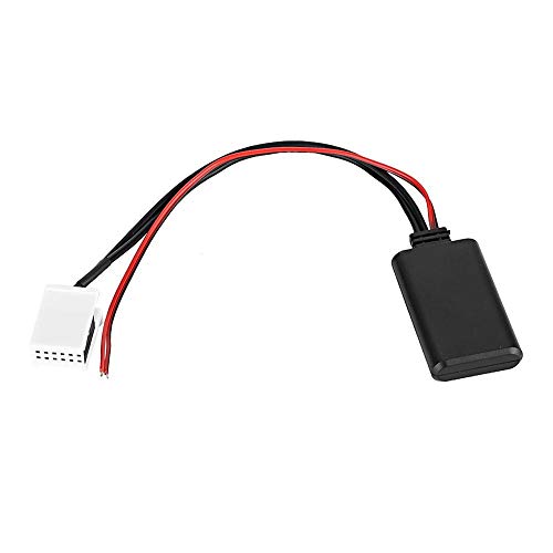 Suuonee Adattatore Bluetooth Aux Per Auto, Adattatore Aux Bluetooth 4.0 Per Veicolo A 12 Pin 12V Per Mcd Rns 510 Rcd 200 210 300 310 500 510