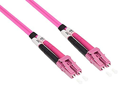 Good Connections Om4 Lwl - Cavo Patch Duplex Da Lc A Lc - Multimodale 50/125 - Cavo In Fibra Di Vetro, Om4 Per 1 |10 | 40 E 100 Gigabit/S Ethernet - 3