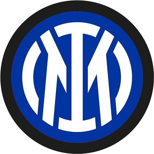 Tappetino Mouse Inter Con Logo Nuovo Diametro 20 Cm Rotondo Prodotto Ufficiale