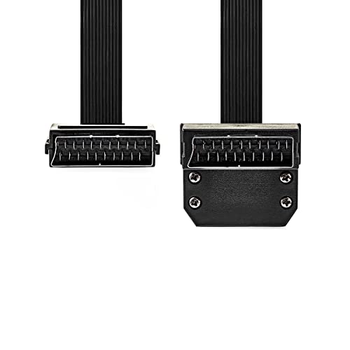 Nedis Cavo Scart Piatto Scart Mac Ho - Scart Maschio In Angul