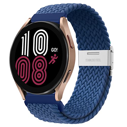 Cinturino Elastico Compatibile Con Samsung Galaxy Watch 5/Watch 4 40Mm 44Mm/Watch 5 Pro 45Mm/Lte 44Mm, 20Mm Cinturino Di Ricambio Regolabile Intreccia