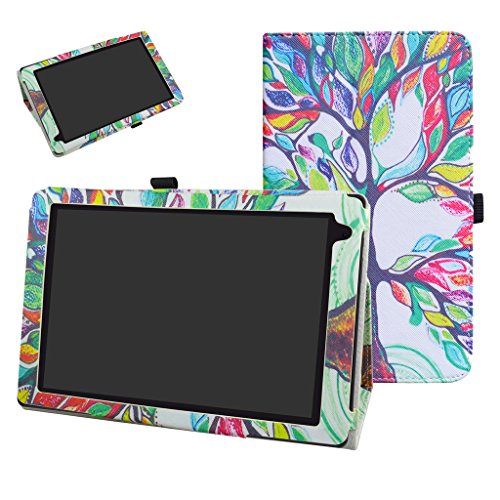 Mama Mouth Archos 101B Oxygen Custodia, Slim Sottile Di Peso Leggero Con Supporto In Piedi Caso Case Per 10.1" Archos 101B Oxygen Android 6.0 Tablet P