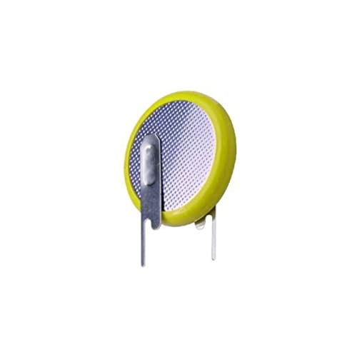 Pila Al Litio 3V 210Mah A 2 Pin Per Montaggio Verticale Su Circuito Stampato - Cr2032, Dl2032