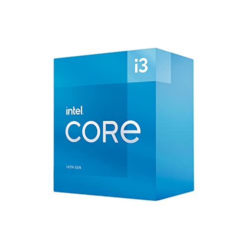Intel Processore Desktop Core I3-10100 4 Core Fino A 4,3 Ghz Lga1200 (Chipset Intel Serie 400) 65W, Numero Di Modello: Bx8070110100
