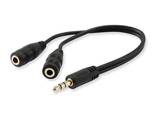 Equip Audio Cavo Sdoppiatore A Y (2 Connettori Da Femmina A Maschio)