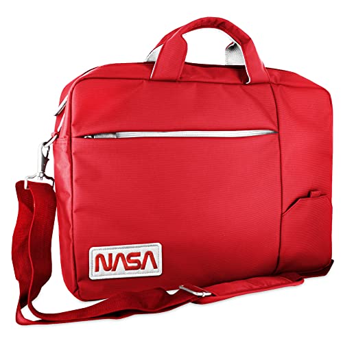 Atlantis Nasa Edition Borsa Notebook 15.6" Pollici A Tracolla, Imbottitura Interna, Vano Porta Documenti, Tasca Esterna Per Accessori, Fascia Per Agga