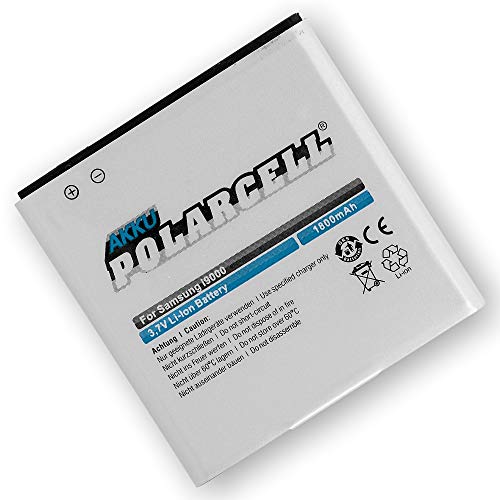 Polarcell Batteria Agli Ioni Di Litio 1800Mah Per Samsung Eb575152Vu/Lu I9000/B7350/I9001/I9003/I9010