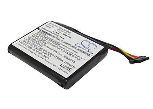 Techtek Batterie Compatibile Con [Tomtom] 4Cs0.002.01, Go 1000, Go 1000 Live, Go 1005, Go 2405M, Go 2405T, Go Live 1000, Go Live 1000 Regional, Go Liv