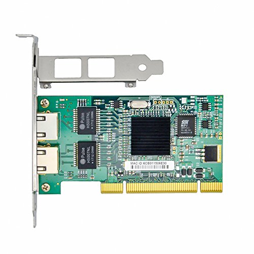 Jeirdus - Adattatore Scheda Di Rete Ethernet 1000M Rj45 Nic Pci