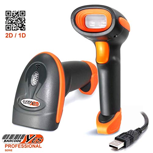 Barcodeyes Barcode Lettore Di Codici A Barre 2D / 1D Serie Professionale Usb Anche Per Qrcode Fattura Elettronica