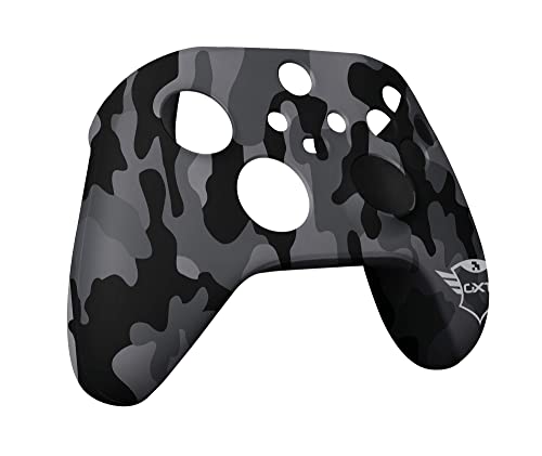 Trust Gaming Gxt 749K Silicone Custodie Cover Pelle Antiscivolo Per Xbox Controller, Xbox Series X, Xbox Series S, Xbox One (X) - Nero