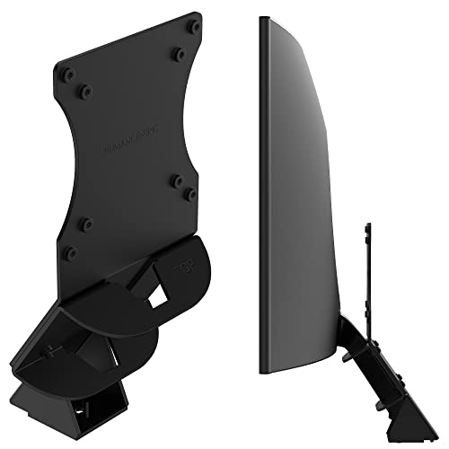 Humancentric Adattatore Di Montaggio Vesa Per Samsung Monitor Curvi Cf397 E Samsung Crg5 Da 24", Vesa Adattatore Staffa Di Montaggio Monitor Su Stand