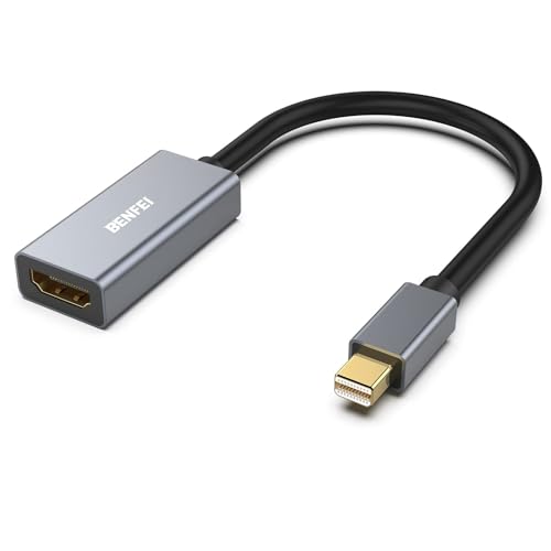 Benfei Adattatore Mini Displayport (Thunderbolt 2) A Hdmi 4K, Unidirezionale Mini Displayport Computer A Hdmi Monitor Per Macbook Air/Pro Microsoft Su