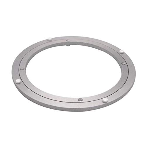 Tuggui Giradischi Girevole Lazy Susan Cuscinetto Liscio Piastra Per Tavolo Da Pranzo (10 Pollici)