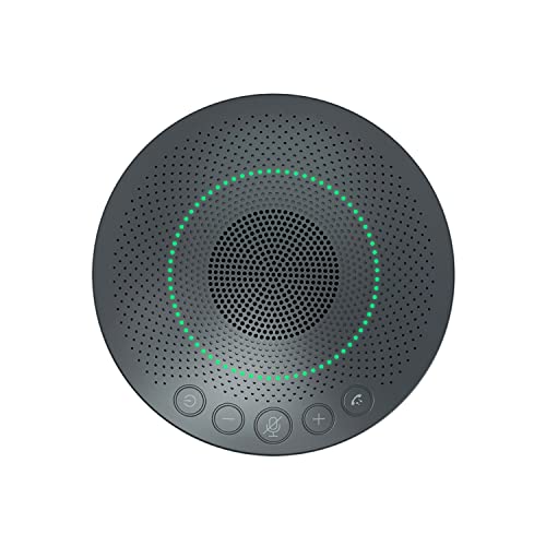 Matosio Bluepod - Altoparlante Per Conferenze Bluetooth E Usb, Con Funzione Voiceloc E Voicecap Con 6 Microfoni Omnidirezionali A 360°, Per Una Sala R