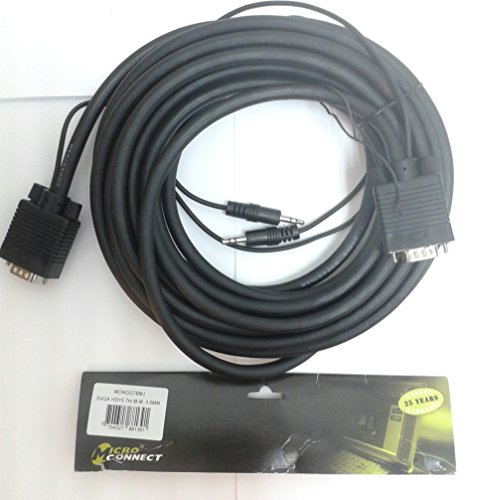 Microconnect Mongg7Bmj Cavo E Adattatore Video 7 M Vga (D-Sub) + 3.5Mm Nero