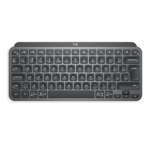 Logitech Mxkeys Mini Wrls Illuminata Kb Graphite - Uk - Intnl