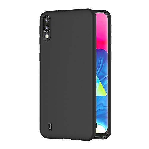 Aicek Cover Per Samsung Galaxy M10 / Samsung Galaxy A10, Cover Samsung M10 Nero Silicone Case Molle Di Tpu Sottile Custodia Per Samsung A10 (6.22 Poll