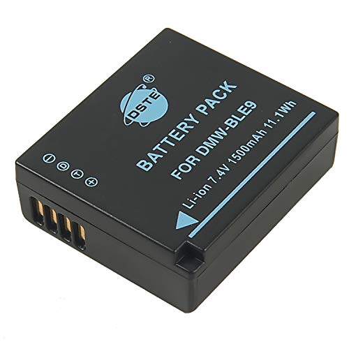 Dste Dmw-Ble9E Dmw-Ble9Pp Dmw-Ble9 Dmw-Blg10 Batteria Di Ricambio Compatibile Con Fotocamere Panasonic Lumix Dmc-Gf3 Dmc-Gf5 Dmc-Gf6 Dmc-Gx7