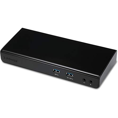 2-Power Doc0101A Replicatore Di Porte E Docking Station Per Notebook Usb 3.0 (3.1 Gen 1) Type-B Nero