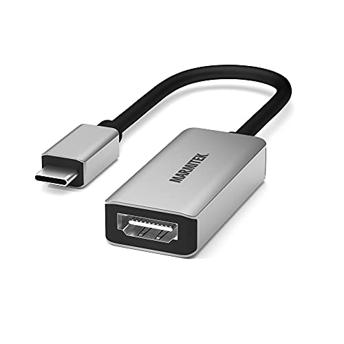 Cavo Adattatore Da Usb C A Hdmi 4K60 - Marmitek Uh20 - Collegamento Thunderbolt 3 Alla Porta Hdmi - Collega Il Tuo Macbook/Chromebook A Una Tv O Displ