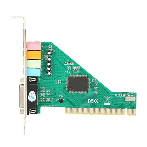Scheda Audio Pci 4.1 Scheda Audio Surround Stereo Interna Scheda Audio Per Computer Desktop, Chip Cmi8738, Per Windows 98 / Per Windows2000 / Xp/Nt Te