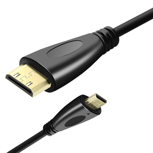 Cavo Da Micro Hdmi A Mini Hdmi, Cavo Adattatore Da Micro Hdmi A Mini Hdmi, Cavo Micro Hdmi 4K Ad Alta Velocità Per La Trasmissione Audio Video Compati